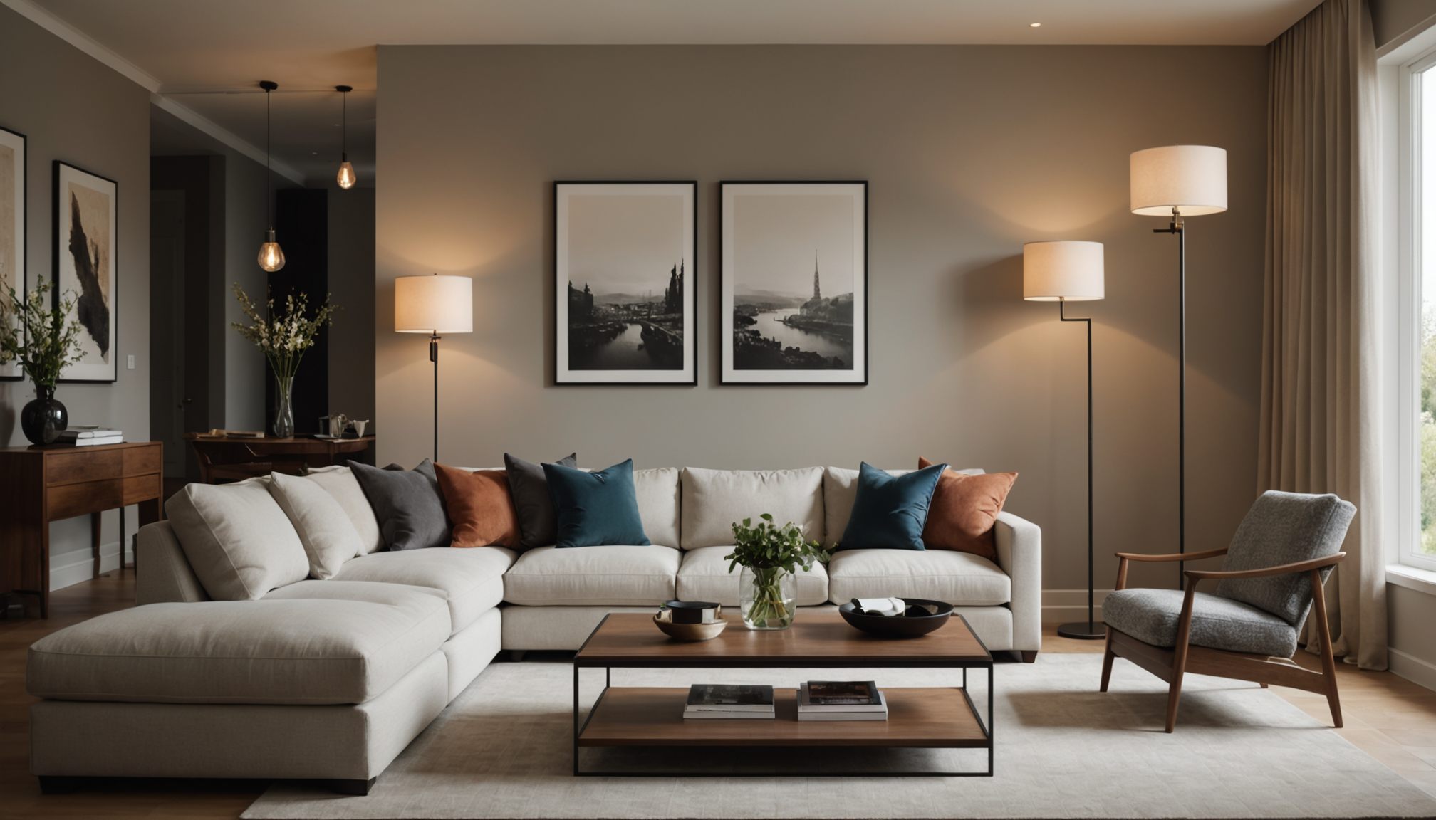 Illustration : éclairez les angles avec des lampadaires pour supprimer — rafraîchissez votre espace avec des idées simples et créatives