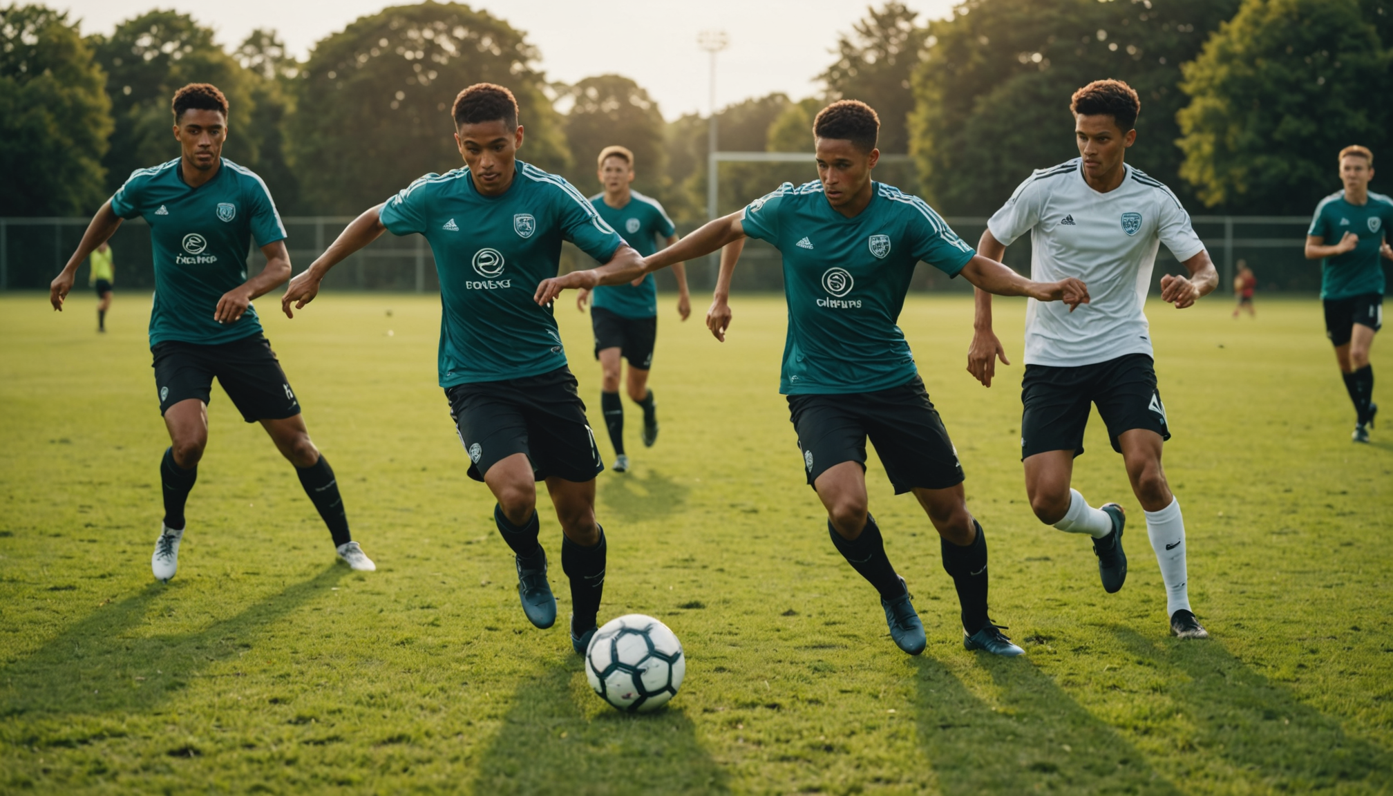 Illustration : eilleures stratégies pour prévenir les blessures en pratiquant — entraînement football : 10 conseils pour améliorer votre performance physique