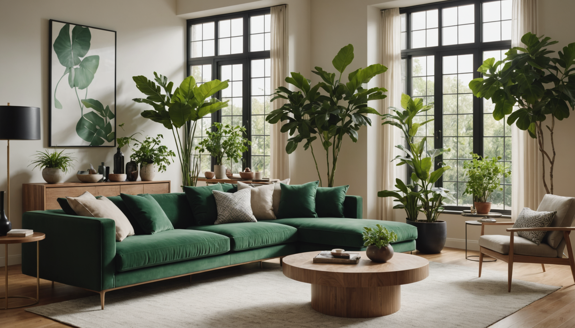 Illustration : un intérieur sans plantes est comme un tableau — 7 idées pour transformer votre intérieur avec style