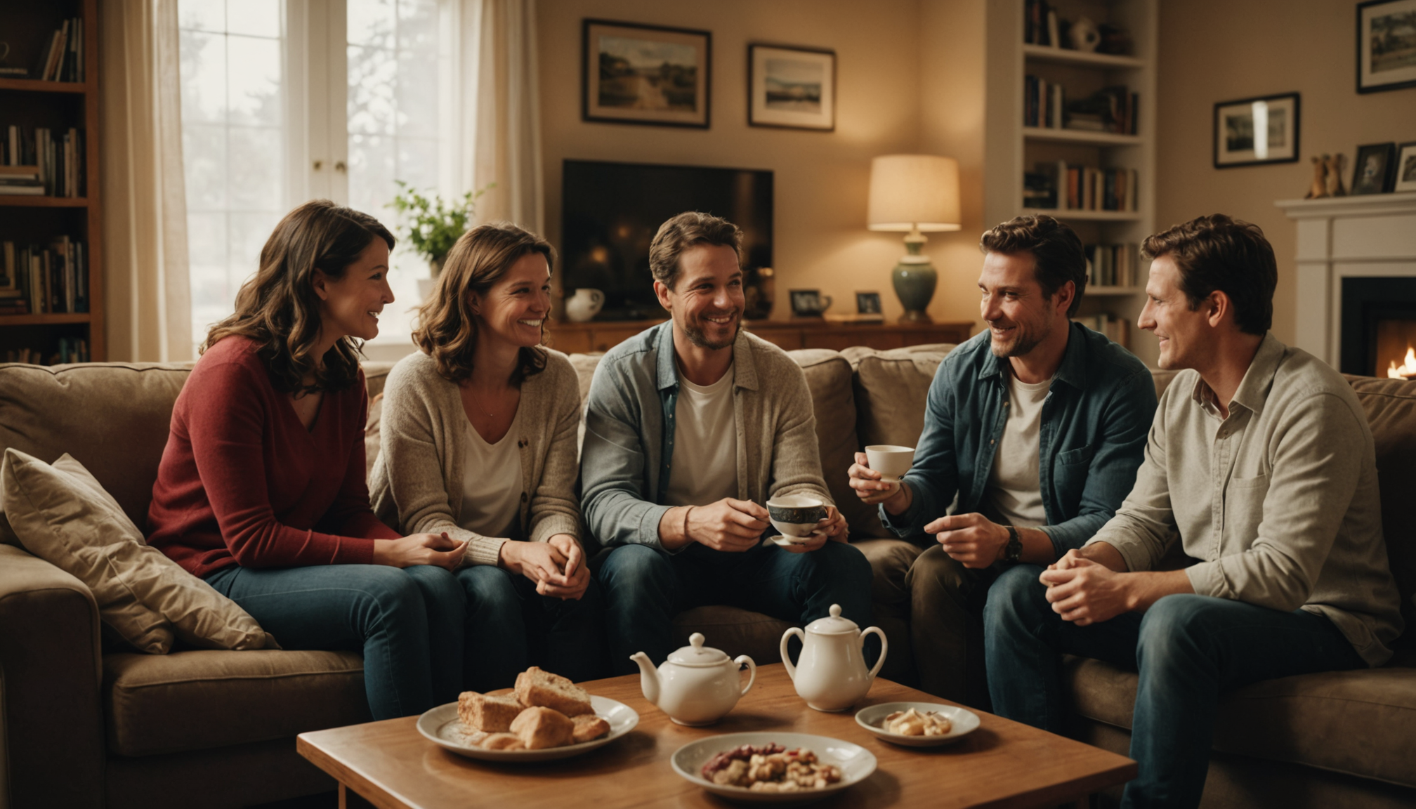 cultiver l'harmonie familiale pour un bien-être durable — les développement de l'empathie et des compétences relationnelles
