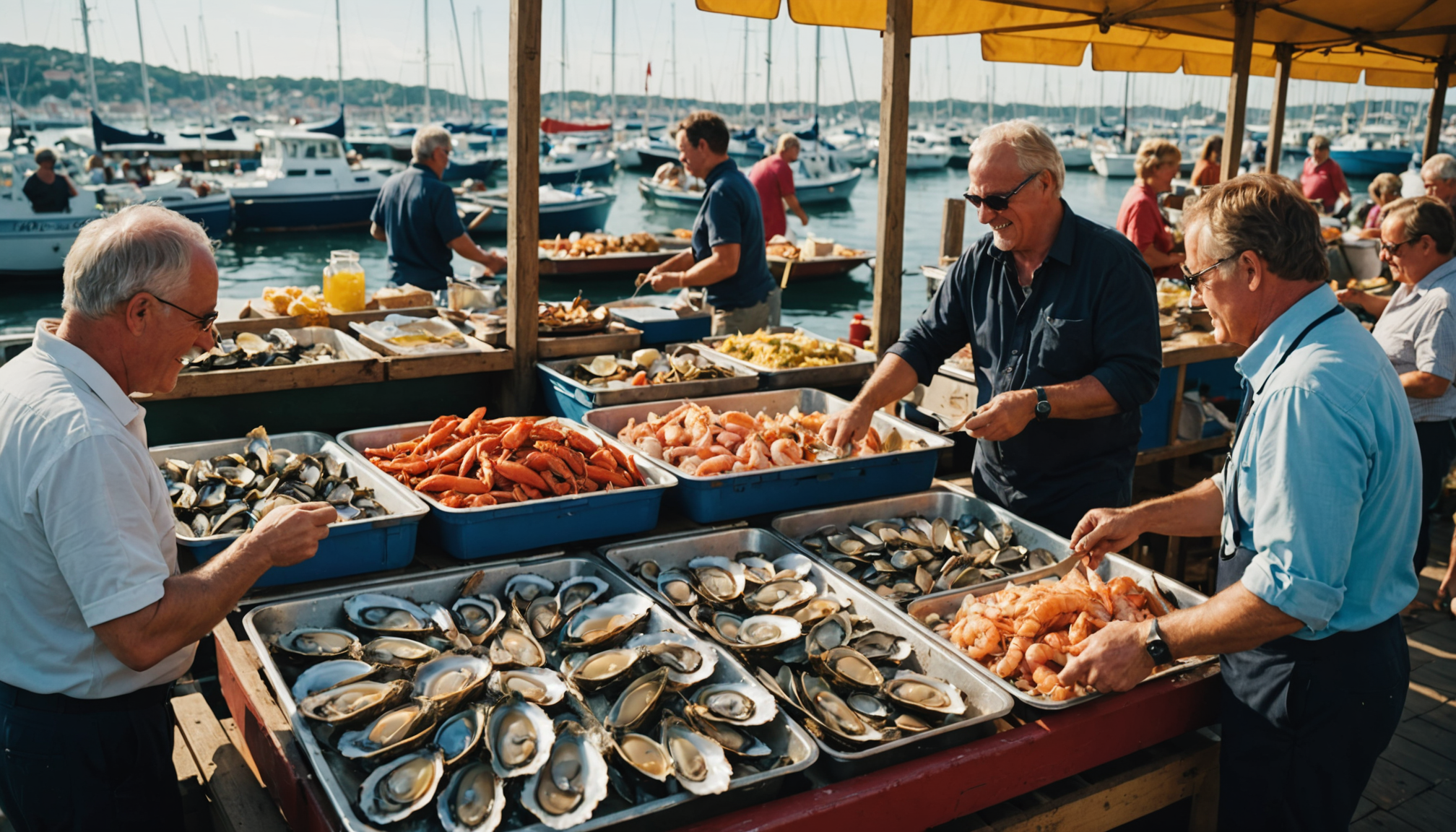 saveurs et escapades : un duo inoubliable — a-frais, spécialités maritimes criées aux poissons, restaurants de