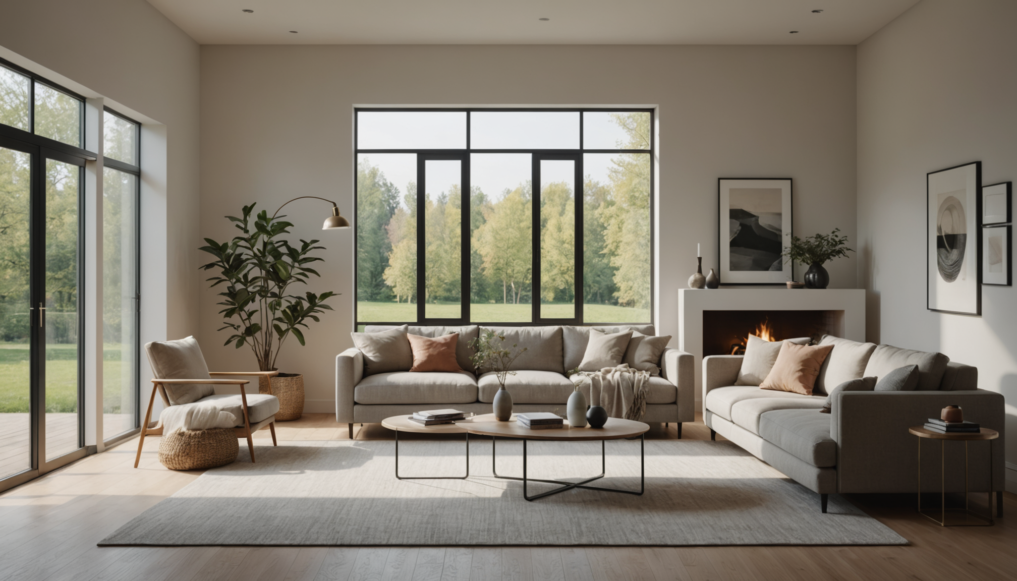 Illustration : posséder moins d'objets simplifie l'entretien et clarifie l'espace — style et fonctionnalité : harmonie dans la décoration intérieure