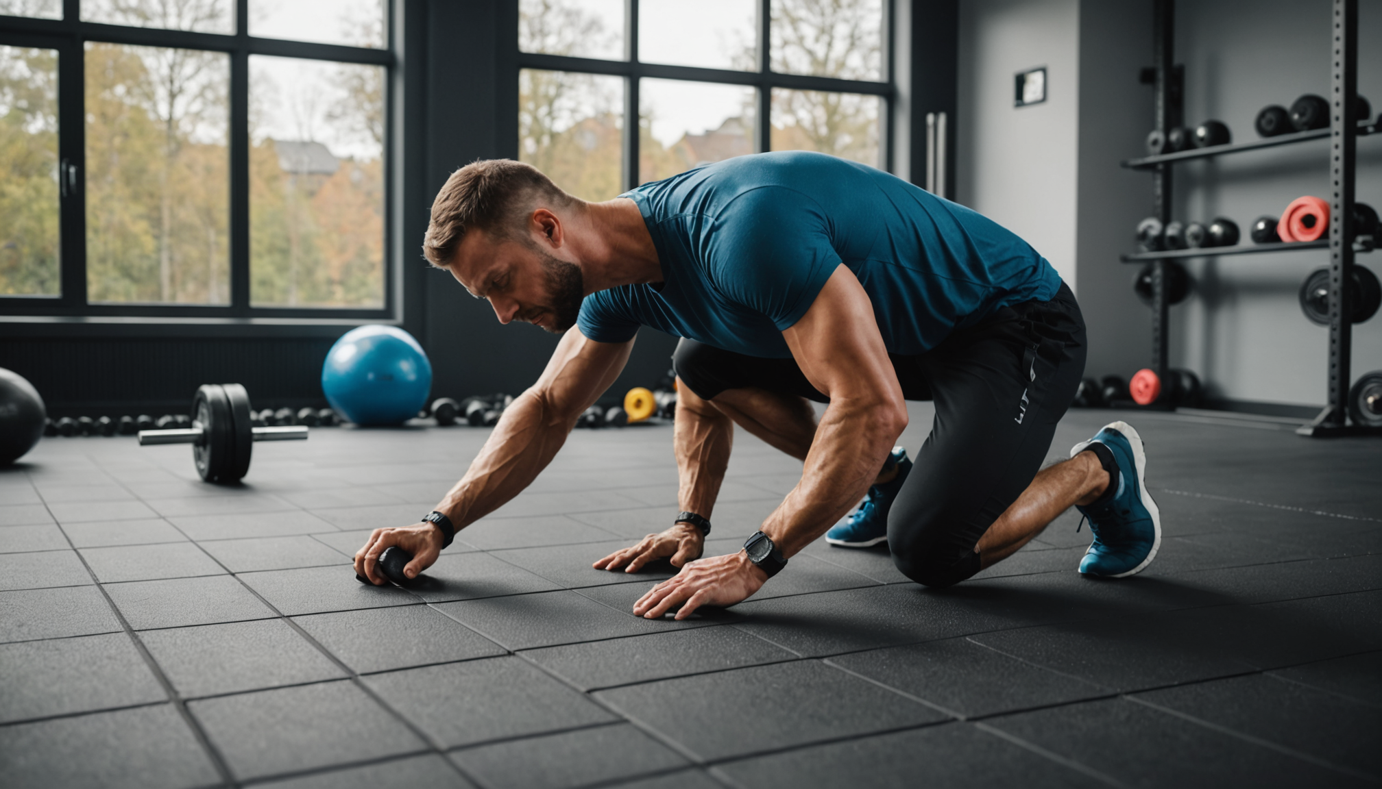 Illustration : bien que l'installation de dalles amortissantes de 20mm — dalles amortissantes de 20mm : usages et atouts avec squarefloor