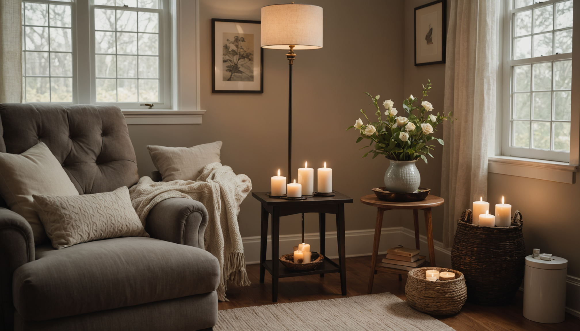 Illustration : personnalisez ce coin avec des objets qui vous — créer un havre de paix chez vous en quelques étapes simples