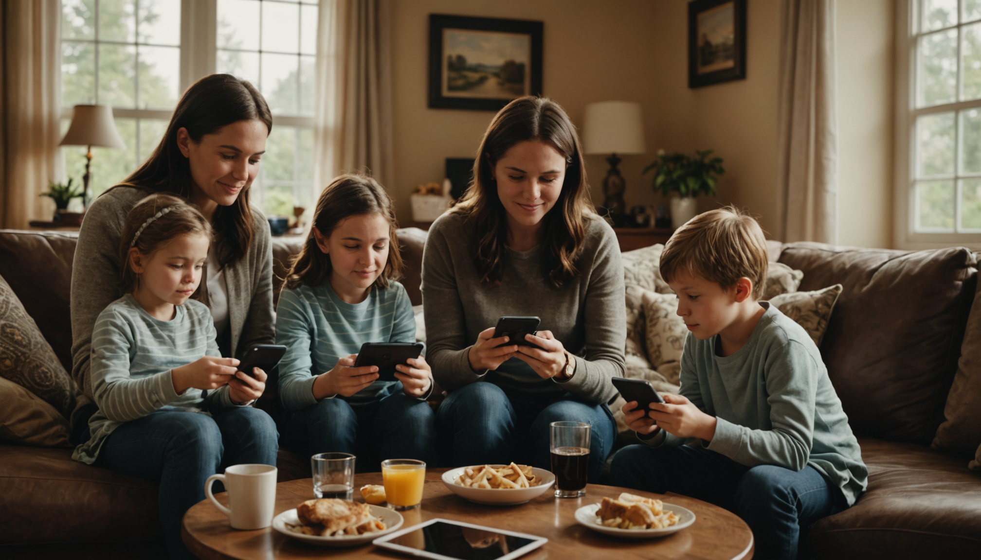 la technologie redéfinit les liens familiaux — ces repères varient selon les contextes familiaux et
