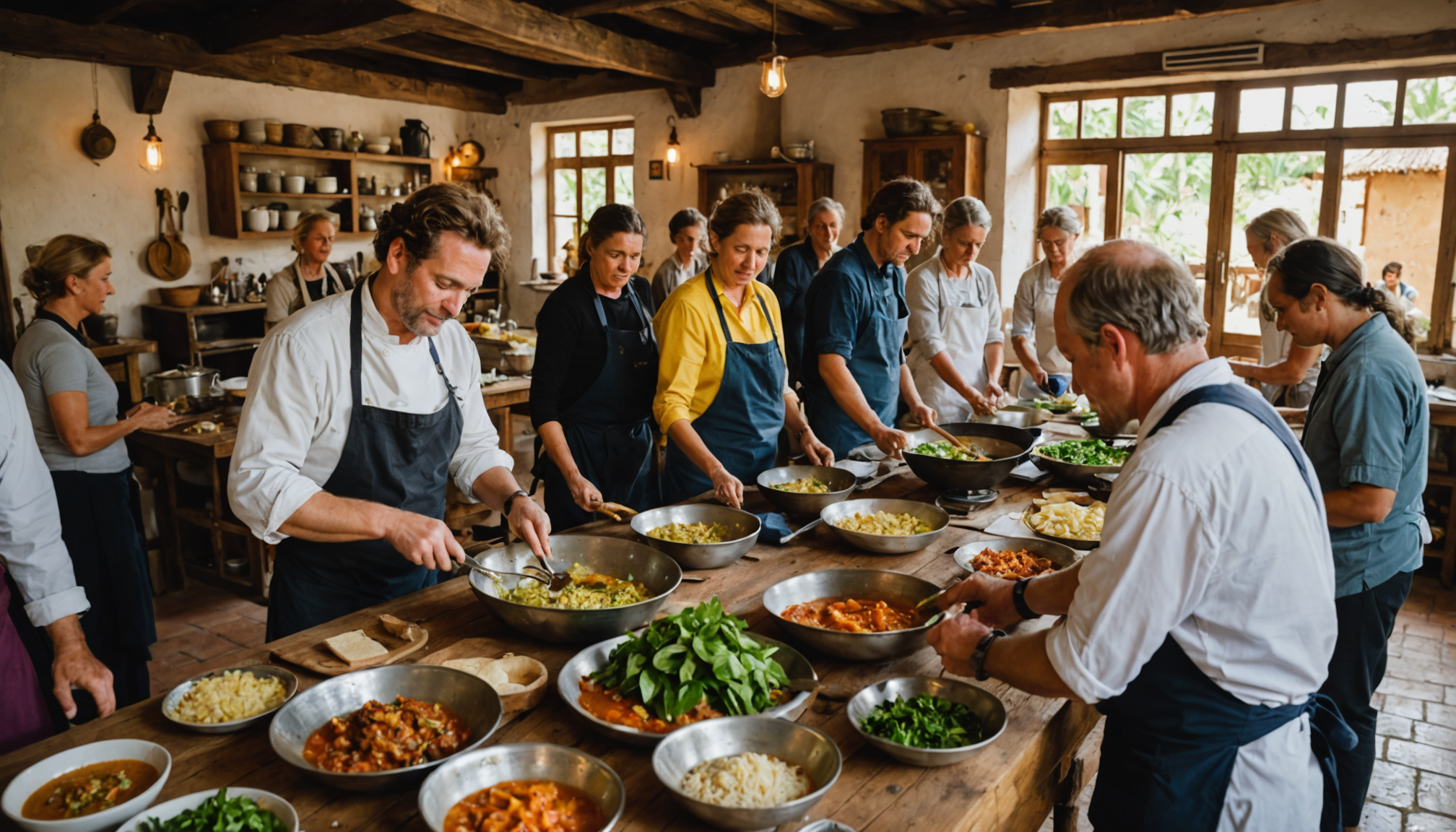 Illustration : nent l'économie locale : cours de cuisine, ateliers — voyage éthique vs tourisme de masse : comprendre les enjeux pour un tourisme plus responsable