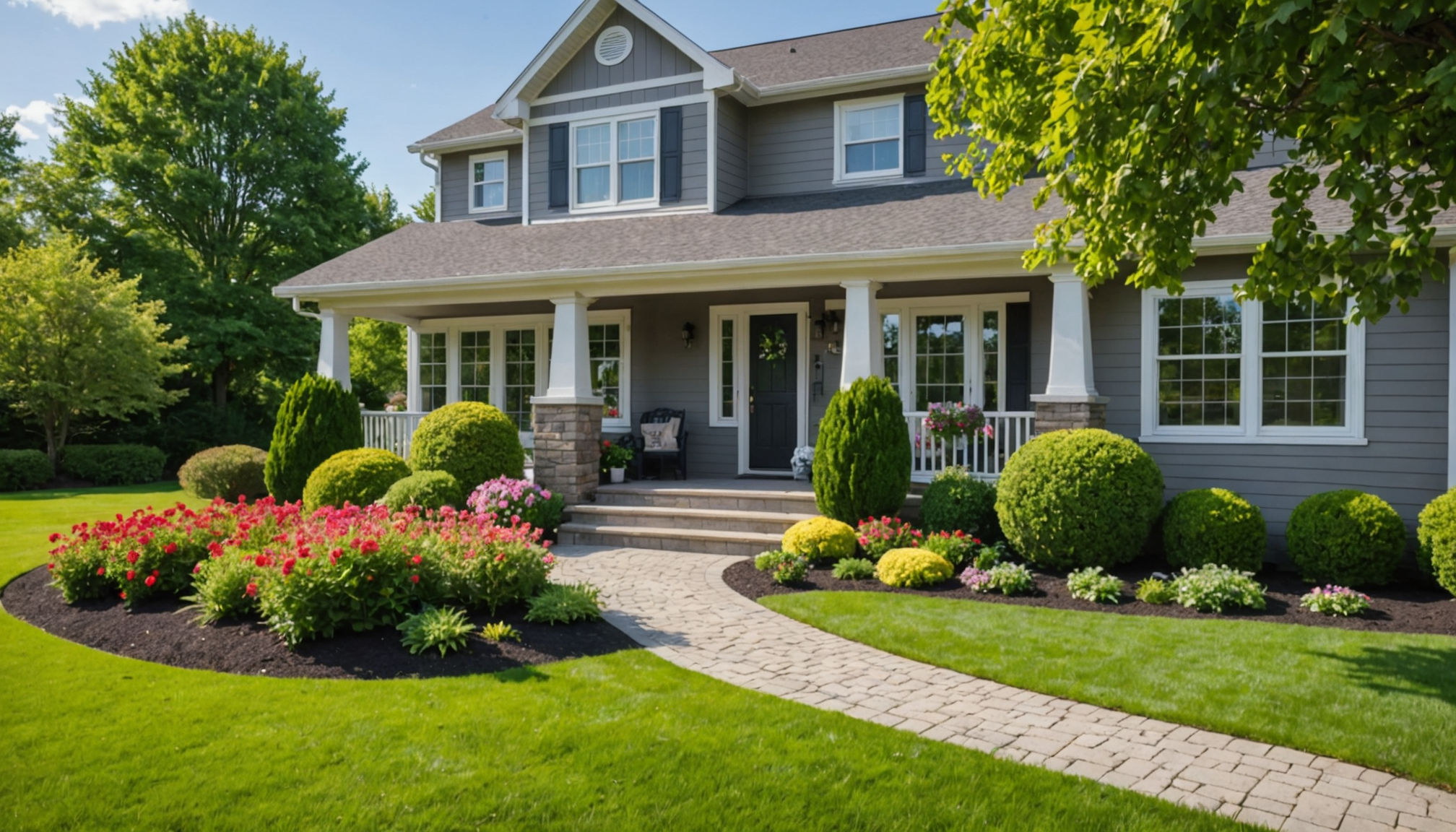 l’art du "home staging" : sublimez votre intérieur et votre extérieur facilement — l'extérieur de votre maison est la première chose