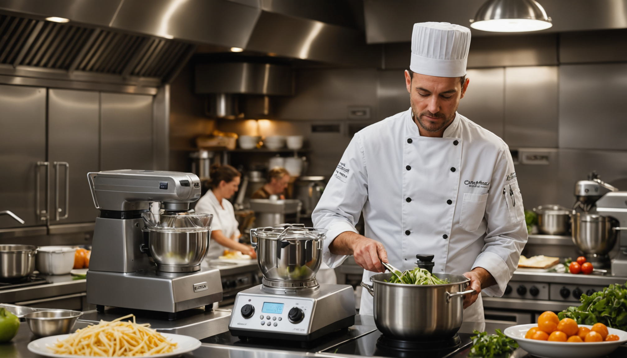 Illustration : les versions professionnelles se distinguent par leur robustesse — acheter des robot coupe en ligne ?