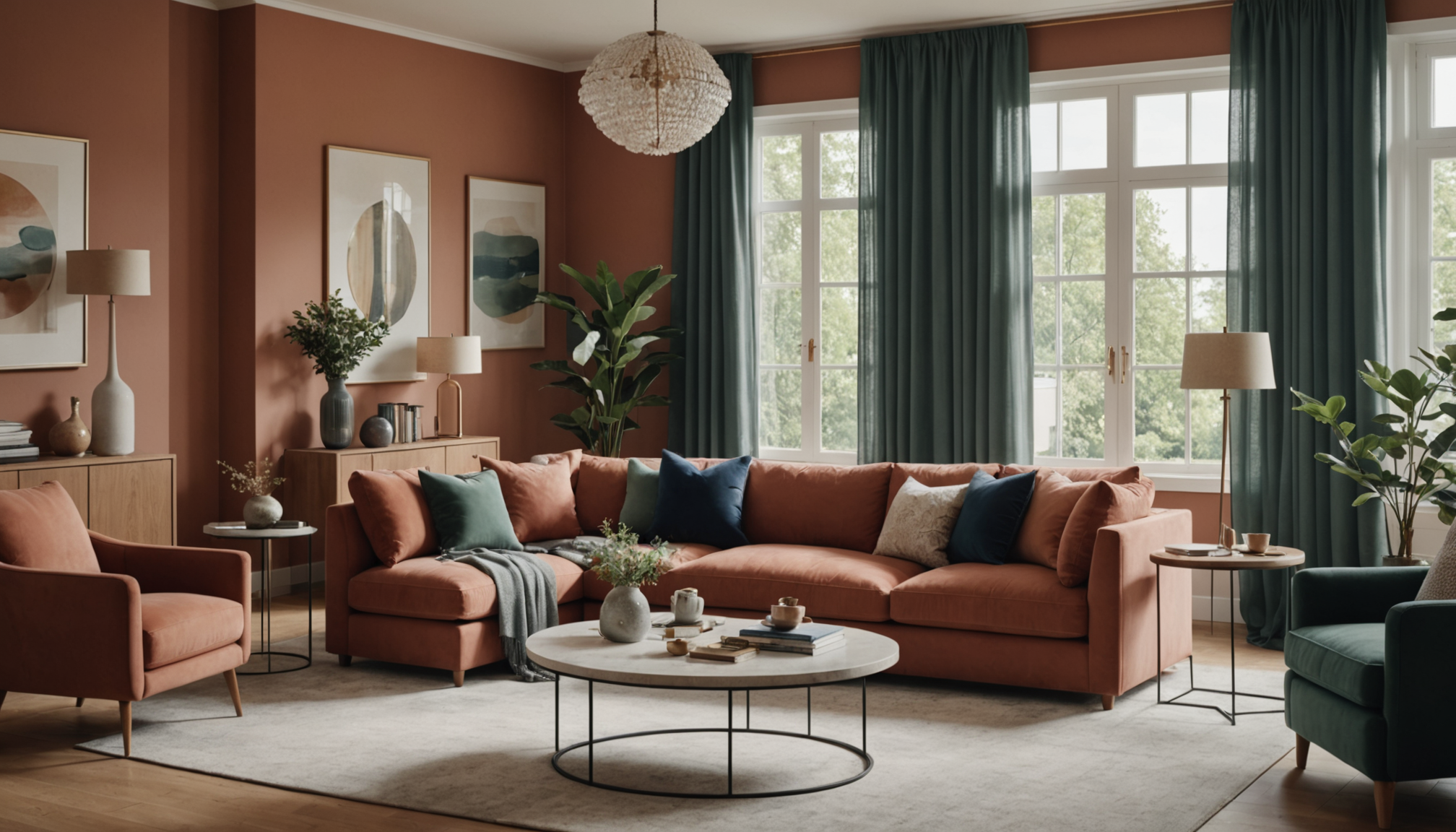 8 astuces pour moderniser votre maison facilement — les teintes actuelles privilégient les tons sourds et