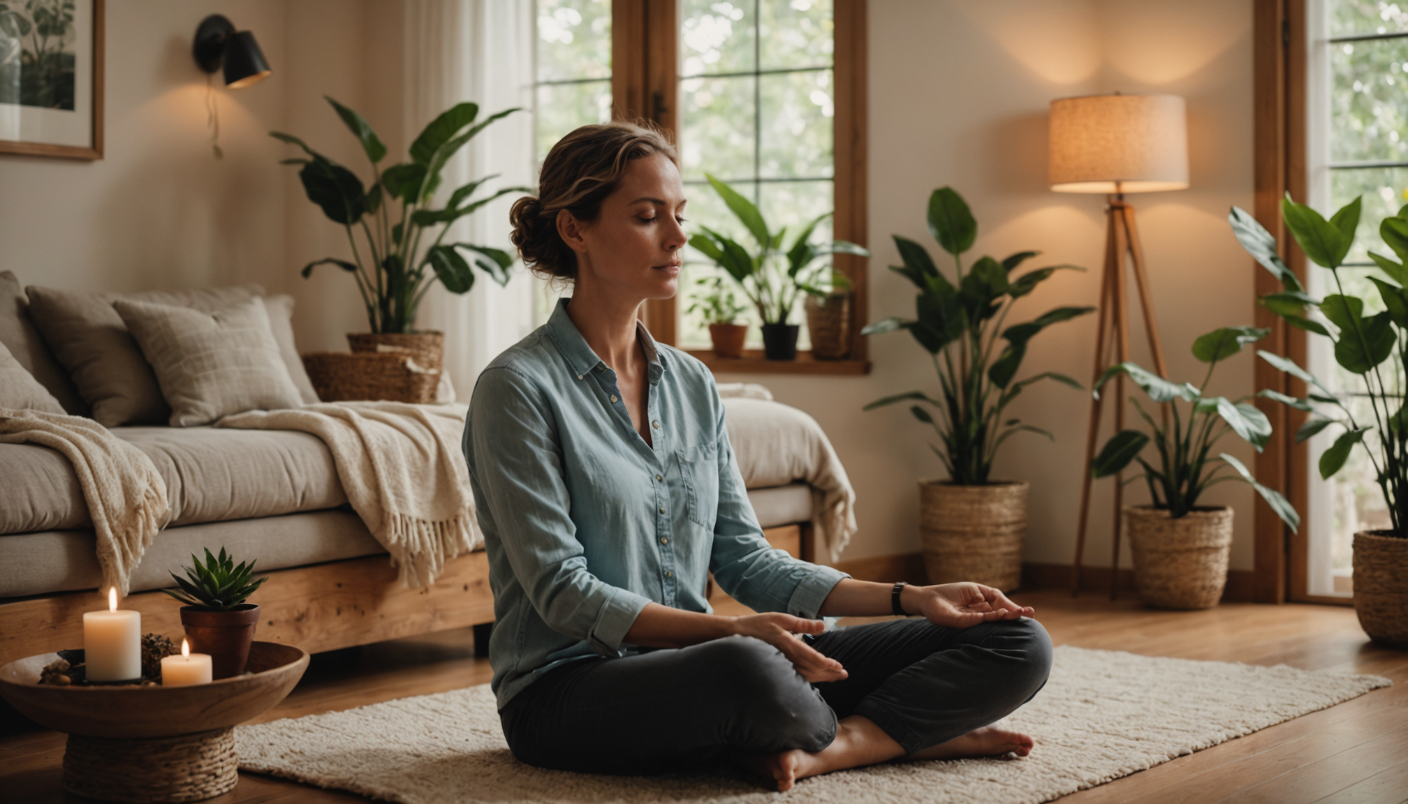 rituels quotidiens : harmonie entre esprit et corps — l'auto-massage constitue une pratique accessible en toutes circonstances.