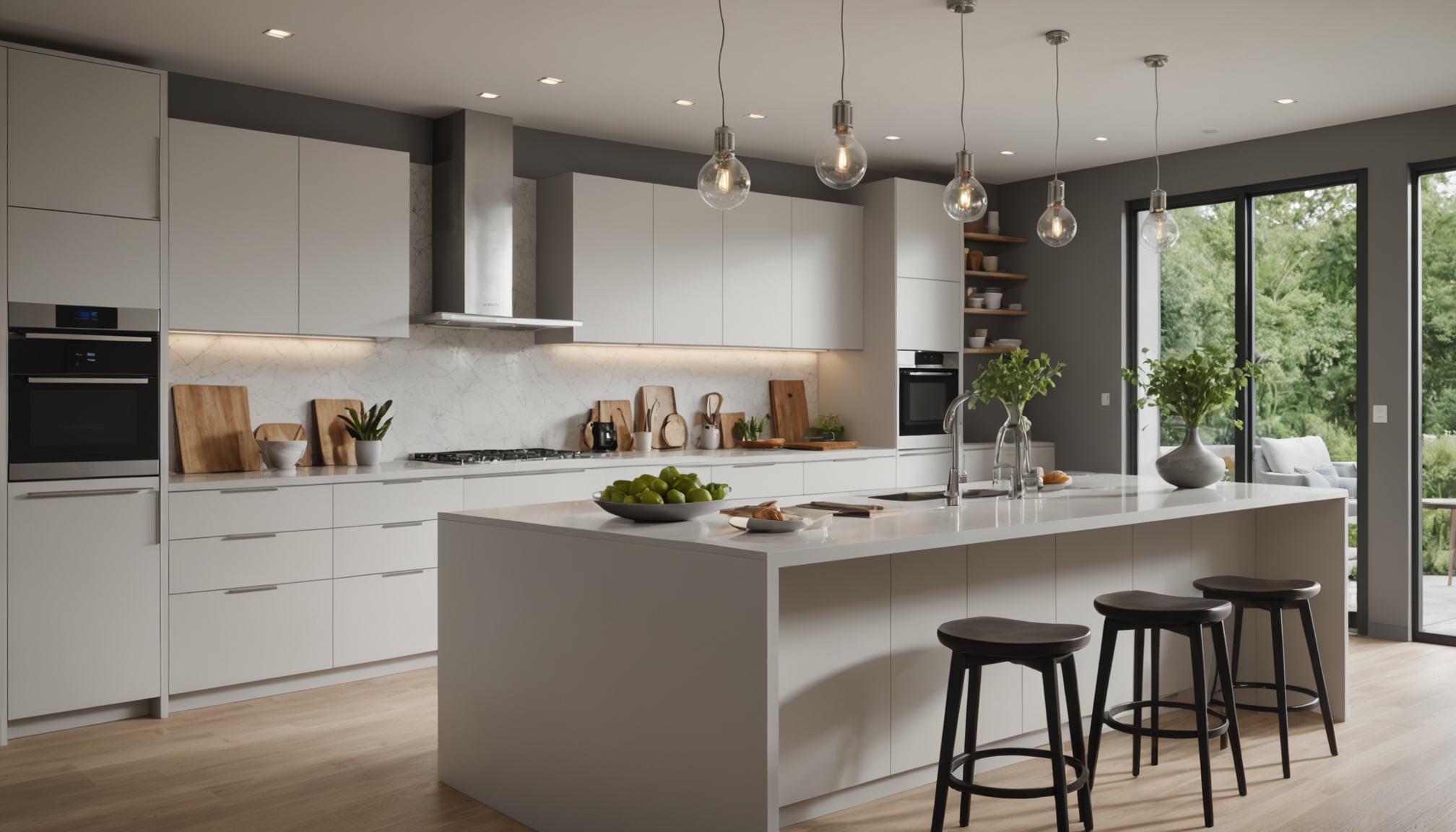 rénovation intérieure : créer un espace unique et harmonieux — taire cuisine ouverte îlot central avec rangements intégrés