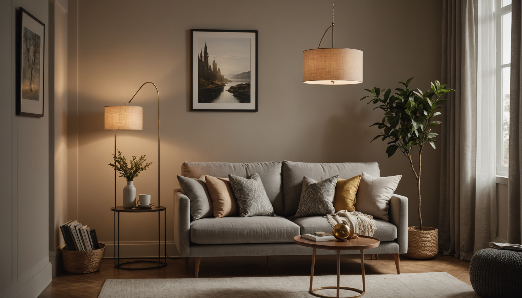 embellissez votre espace avec des idées déco innovantes — les lampadaires arqués offrent une flexibilité remarquable. leur