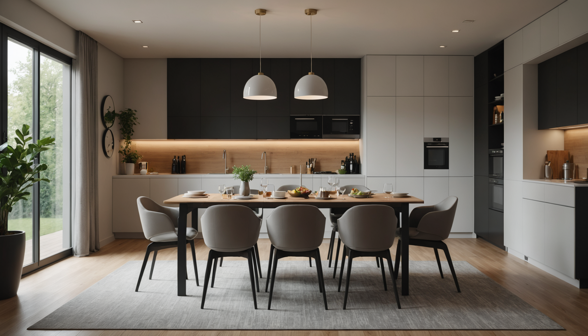 idées neuves pour un intérieur moderne et fonctionnel — repas modulable 2 à 4 m² 200 à