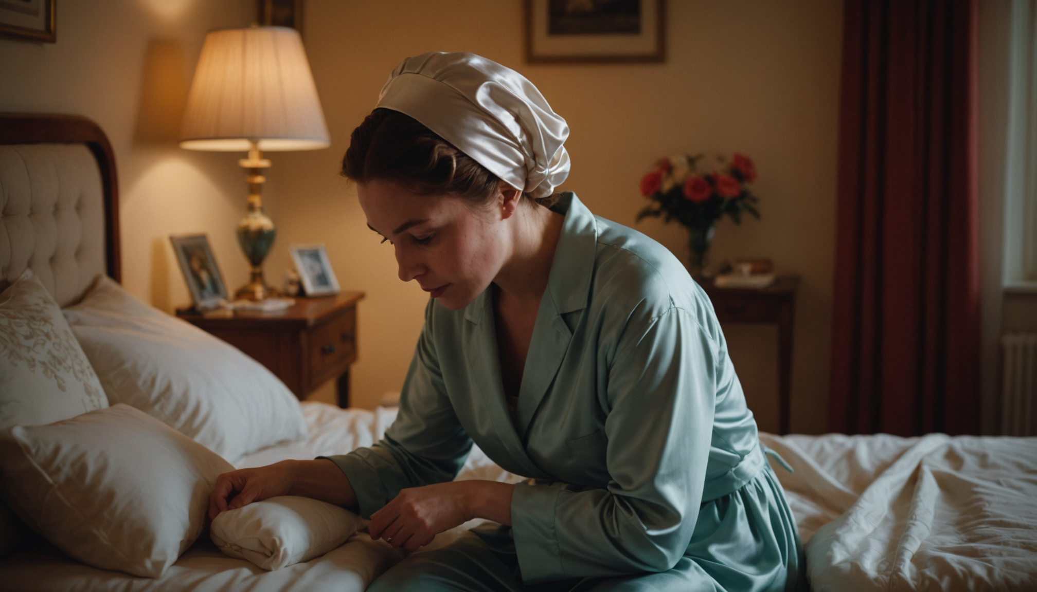Illustration : depuis que j'ai intégré le bonnet en satin — le bonnet en satin est l'accessoire indispensable de votre routine capillaire ?