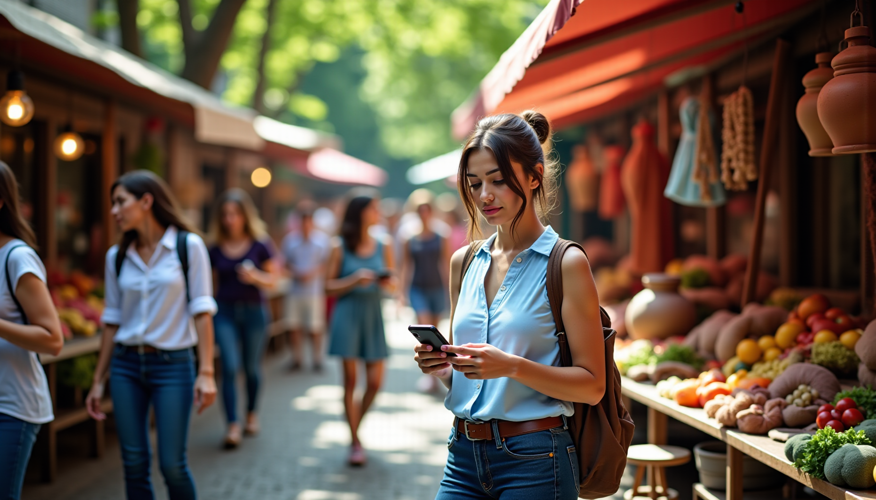 Illustration : er des expériences d'achat immersives et sécurisées, redéfinissant — ce que l'ia change dans le paysage du commerce en ligne