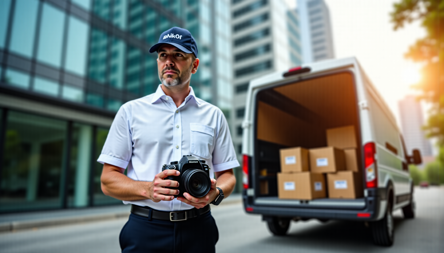 Illustration : les sociétés de production audiovisuelle transportent régulièrement du — transport express 24/7 : l'expertise hk courses en taxi-colis et livraisons dédiées