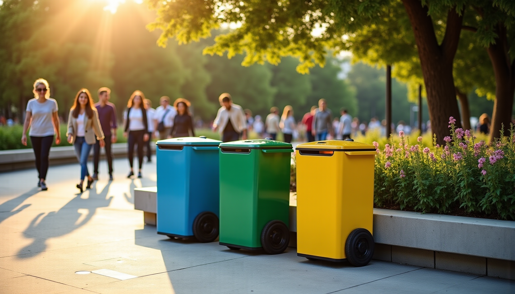 poubelles de tri pour pro : top 10 des fournisseurs de solutions robustes et design — vérifiez la présence de renforts aux points de