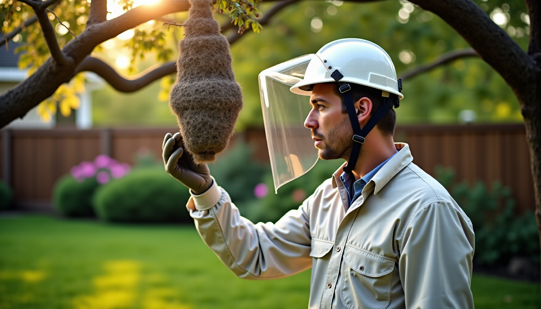 Illustration : visite préalable doit alerter sur la fiabilité de — prix destruction nid de frelons en 2026 : tarifs et facteurs de coût