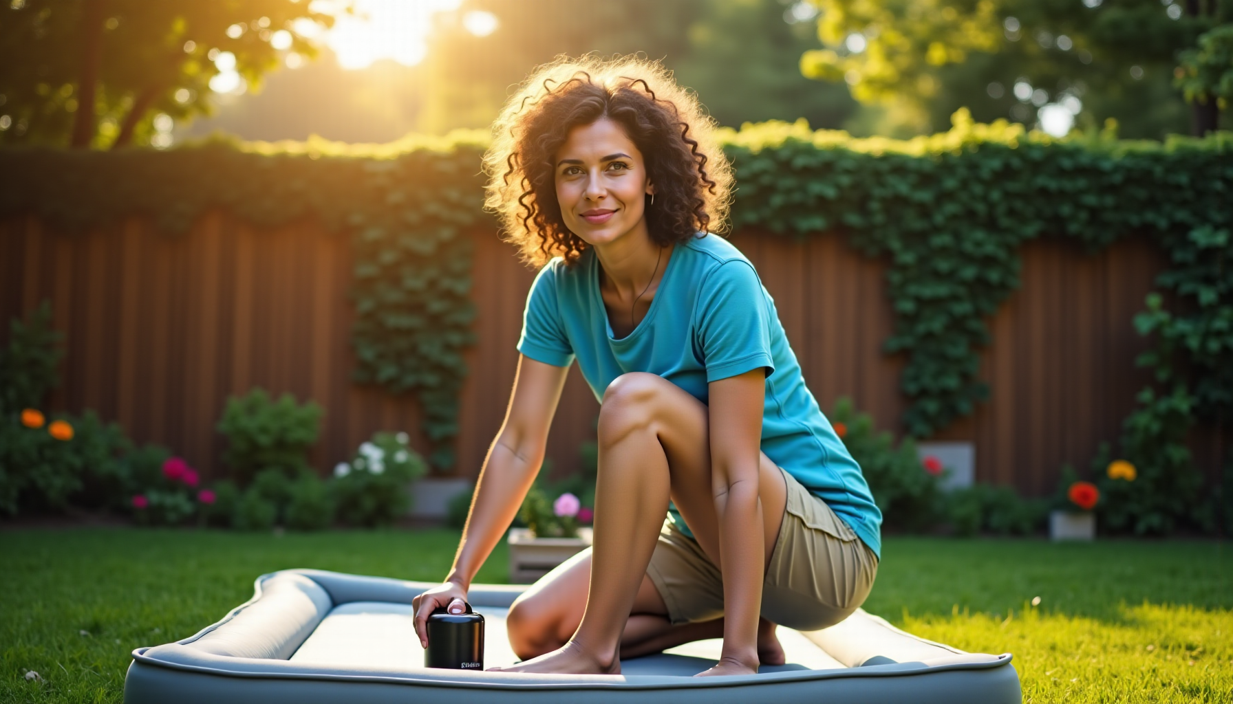 astuces malines pour gonfler matelas en toutes circonstances — adoptez une position confortable, de préférence assise, pour