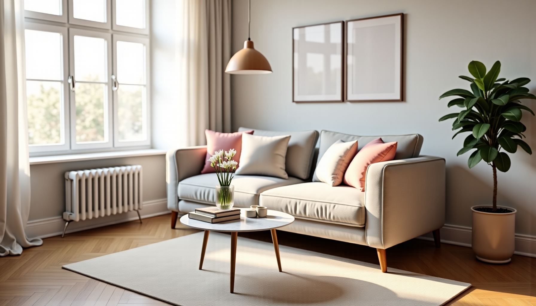 Illustration : dans une surface réduite, privilégiez les meubles aux — 7 astuces pour un intérieur élégant et facile à aménager