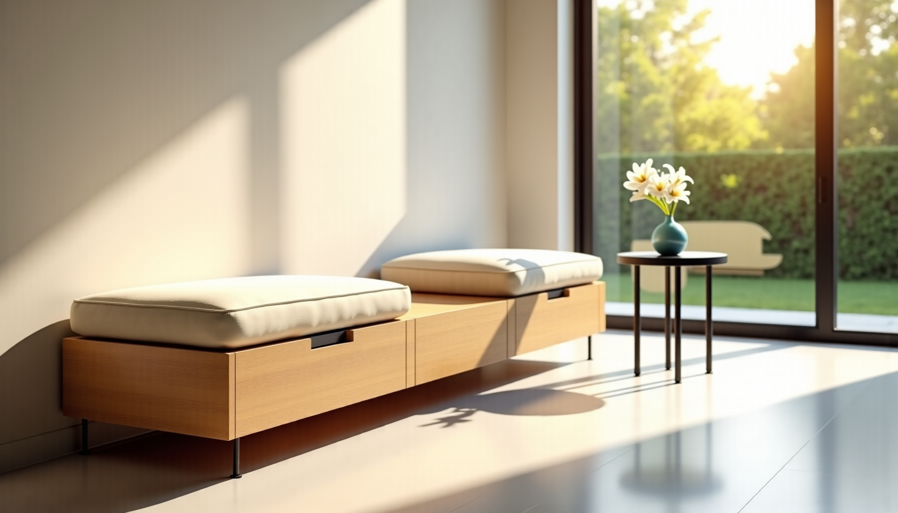 élégance et simplicité : l'art de la déco minimaliste maison — les meubles multifonctions représentent des alliés précieux dans