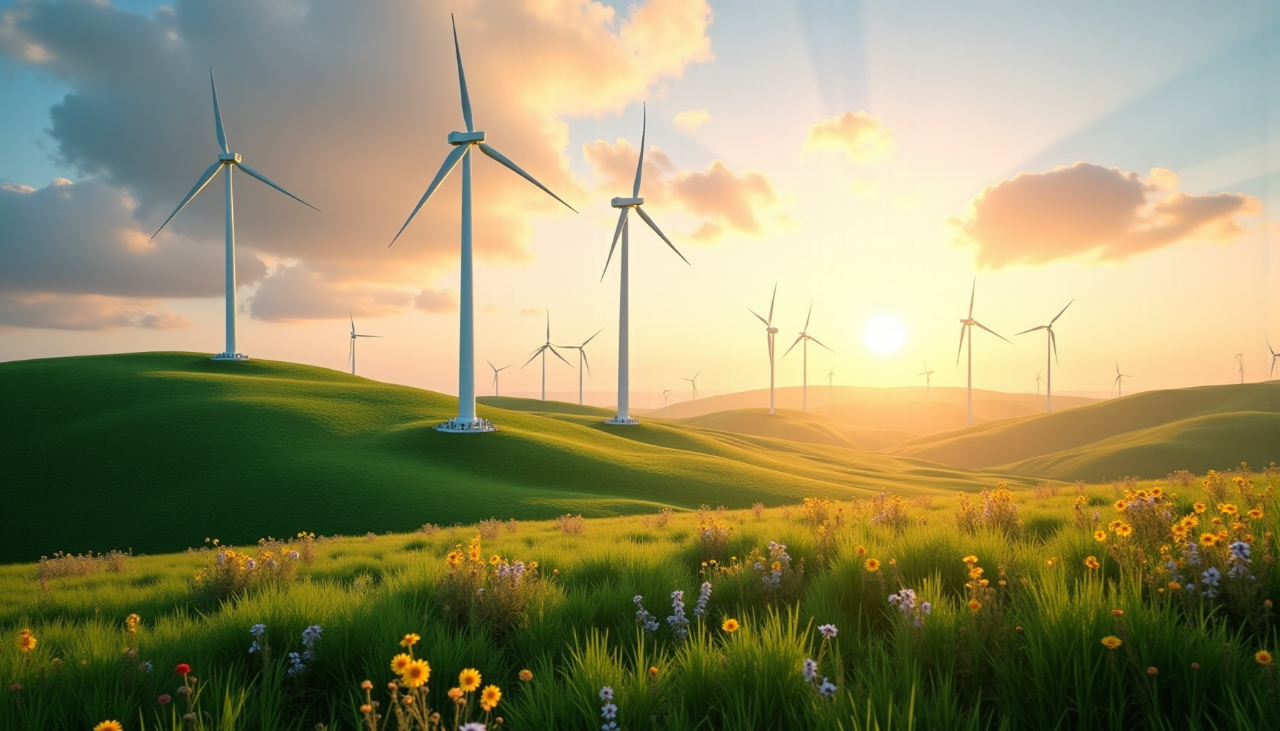 Illustration : la décentralisation de la production électrique diminue la — l'énergie verte transforme notre vie?