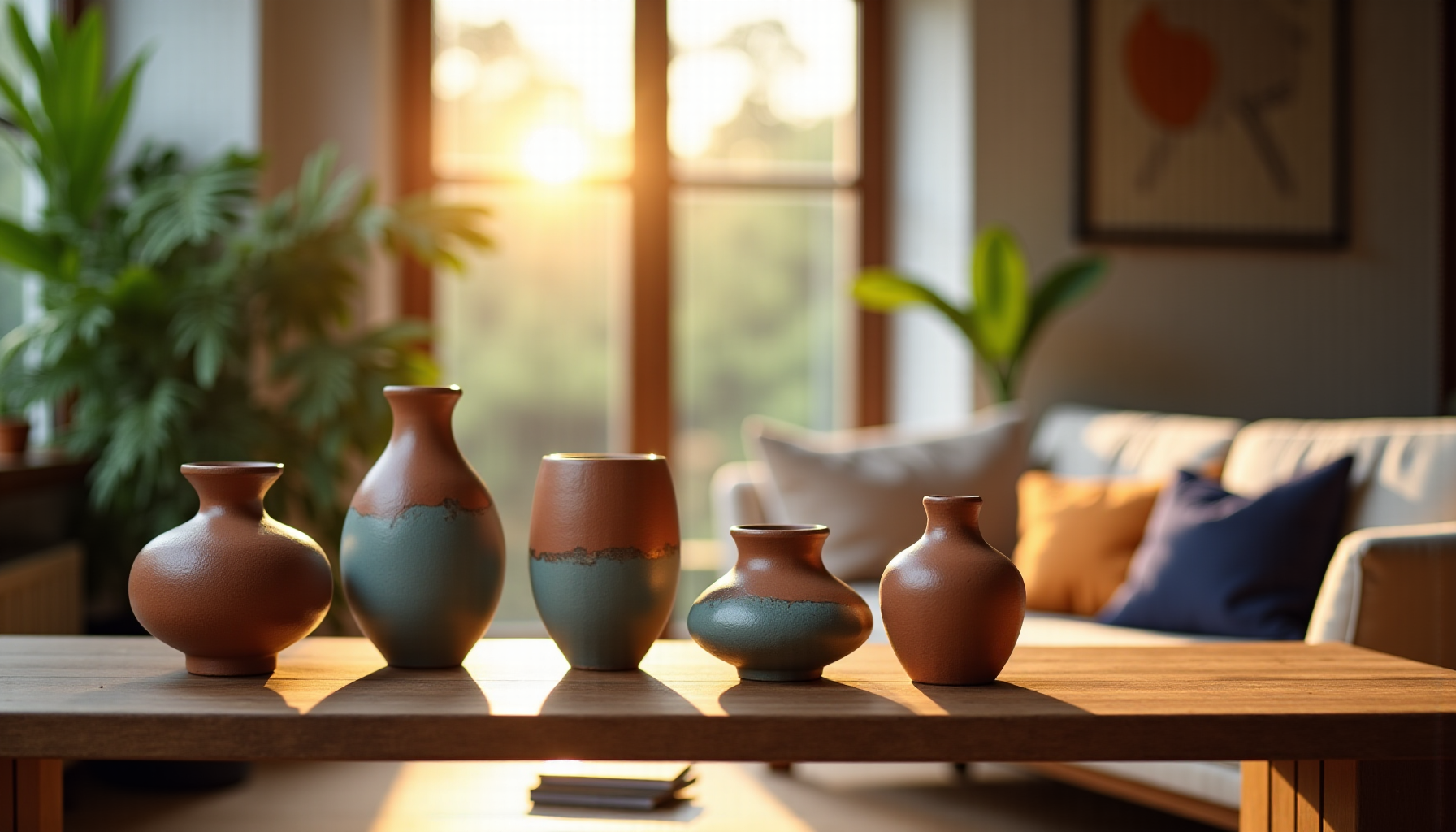 Illustration : les collections thématiques fonctionnent admirablement : une série — embellissez votre intérieur avec des pièces artisanales uniques