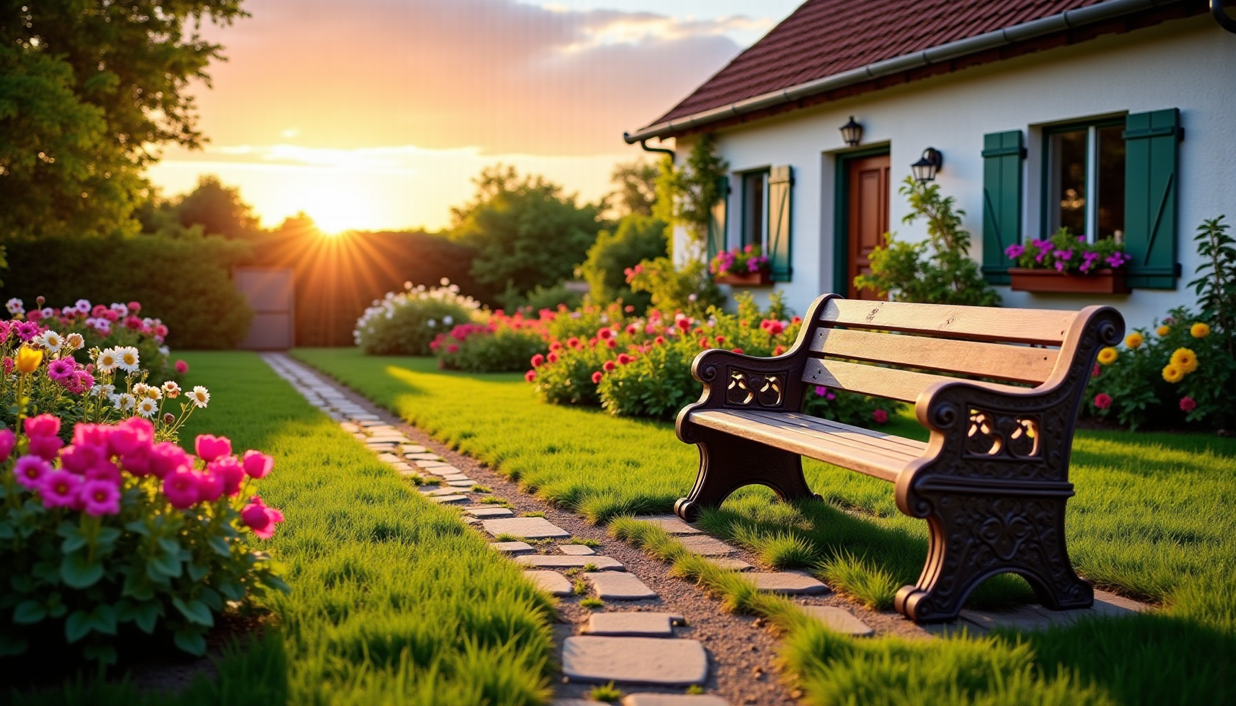 Illustration : négliger l'entretien courant pour financer de nouveaux projets — maison ou jardin : où investir son temps et son énergie ?