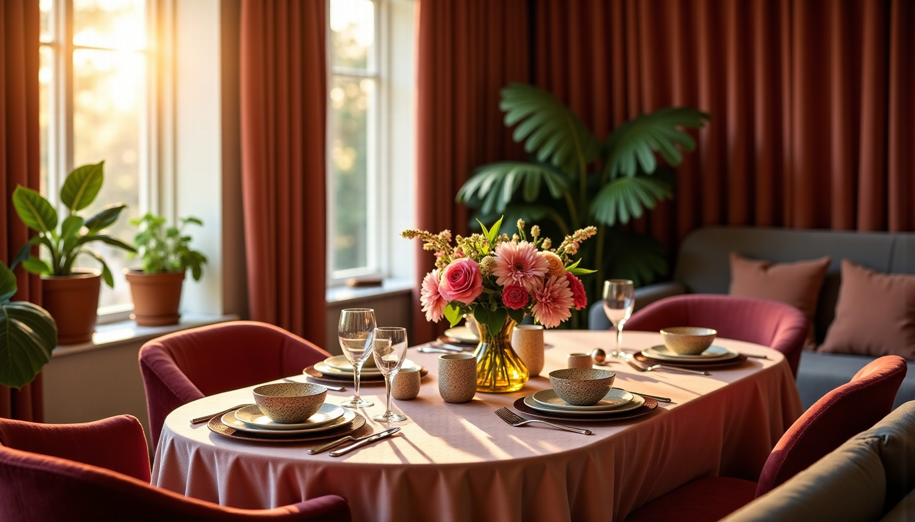 6 astuces pour transformer votre intérieur avec style — s, vaisselle décorative, cache-pots velours élégance, confort coussins,