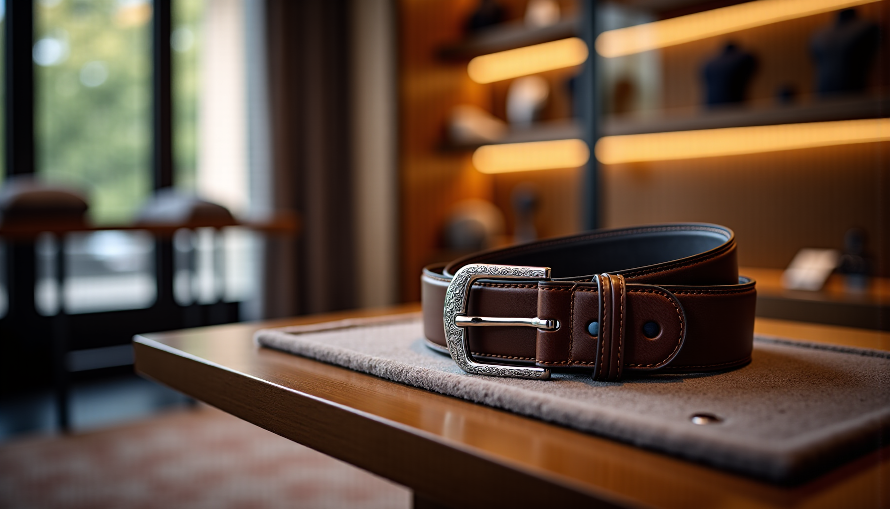 ceinture en cuir pour homme : l'accessoire de luxe qui définit votre style — l'univers de la mode de bureau masculine valorise