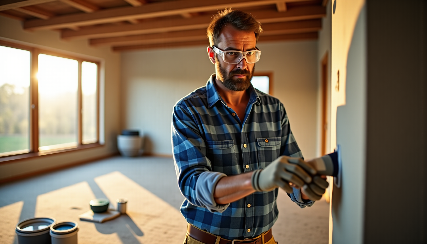 Illustration : certains matériaux comme l'amiante ou les peintures au — 10 astuces pour optimiser vos projets de rénovation