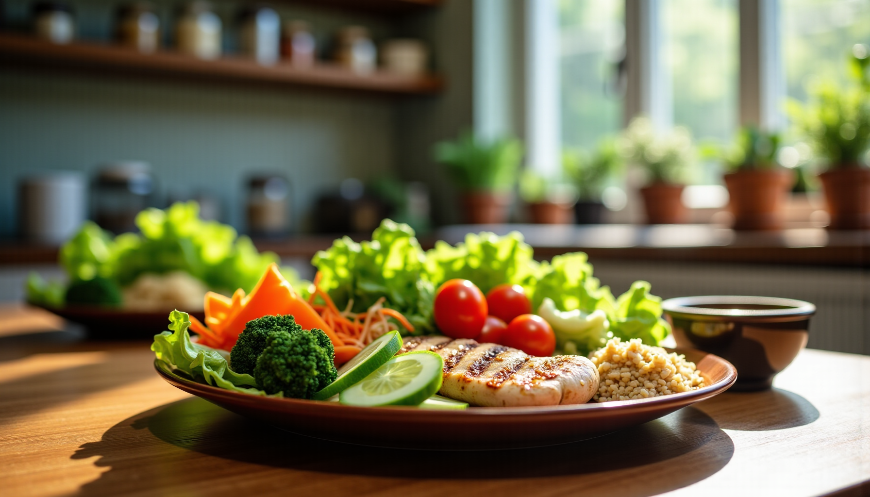 manger équilibré : santé et bien-être au quotidien — le déjeuner constitue généralement le repas principal. votre