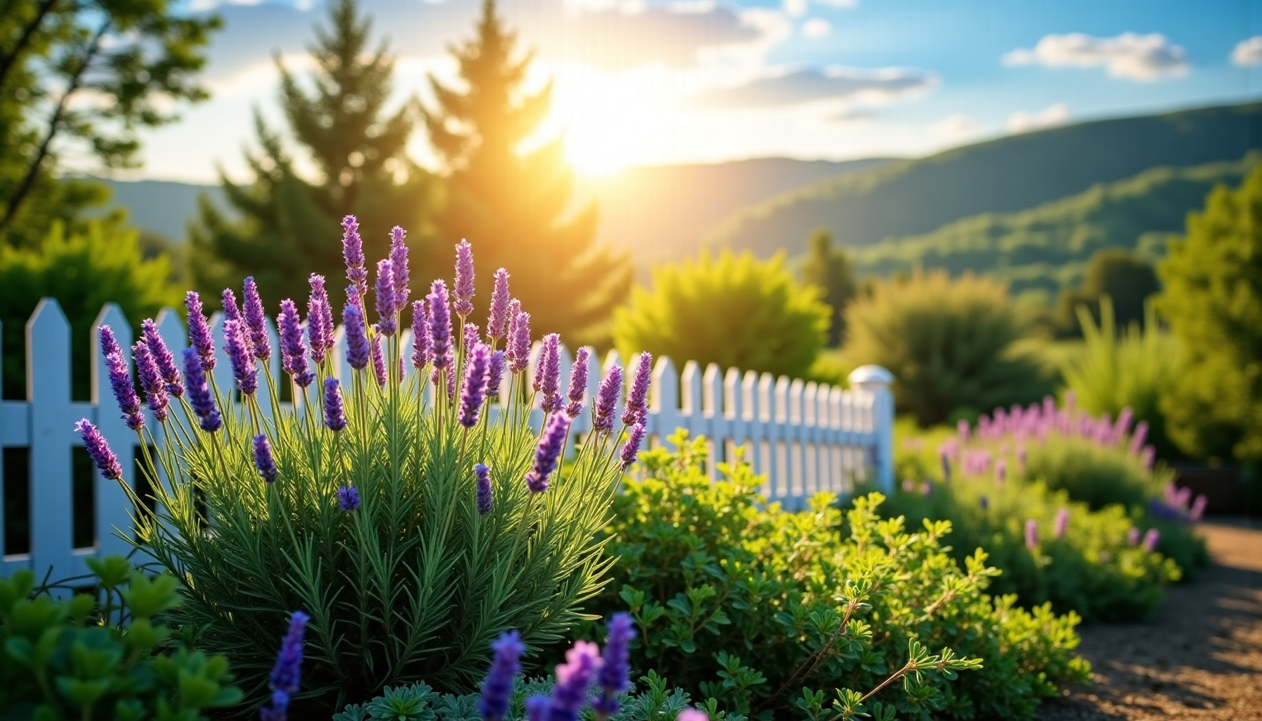 cultivez votre havre de paix : secrets d'un jardin réussi — s plantes aromatiques parfums envoûtants, utilité culinaire lavandes,