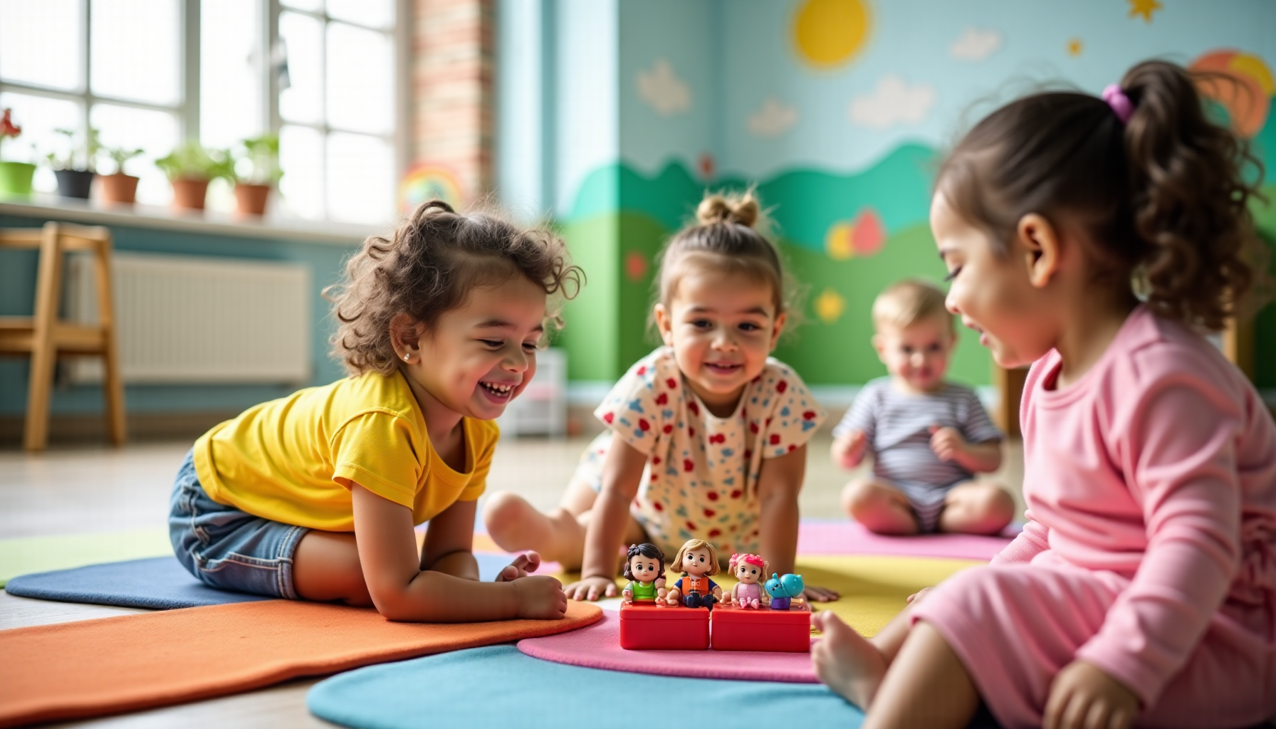 Illustration : tion créative. dinette, poupées, déguisements : ces supports — crèches de 10 semaines à 4 ans : les meilleures options autour d'agen