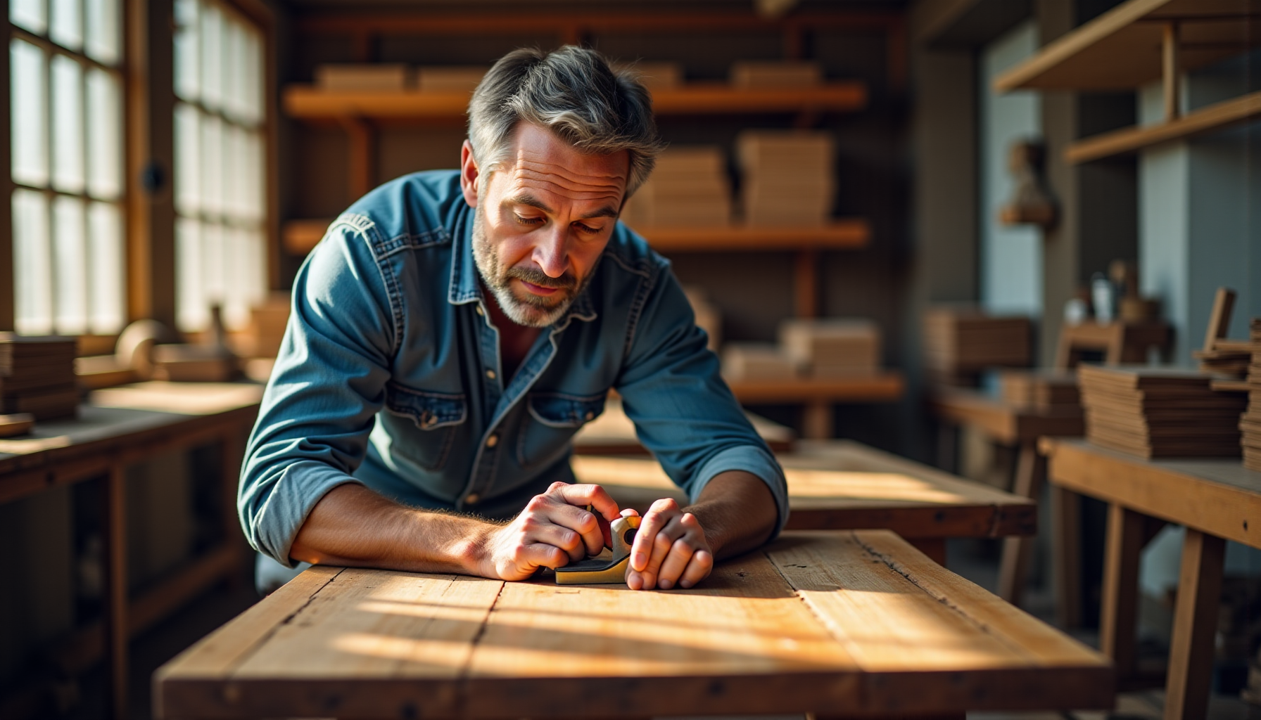 Illustration : un artisan sérieux assure un suivi après la — menuisier dans le 47 : des solutions d'agencement pour particuliers et professionnels