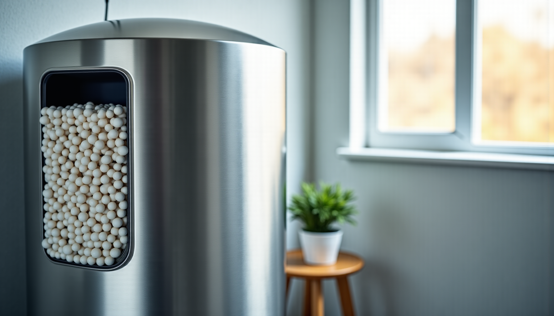 fonctionne un adoucisseur d'eau sans sel ? on vous explique tout — simple nettoyage résine, désinfection impact environnemental neutre rejet