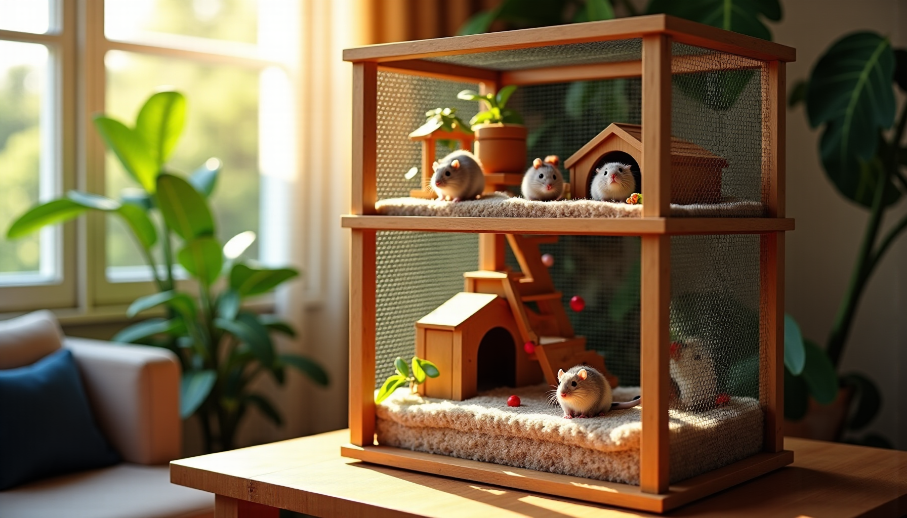 accessoires pour habitat de rongeur : comment créer un environnement stimulant en 2026 ? — variez les niveaux verticaux pour les espèces grimpeuses.