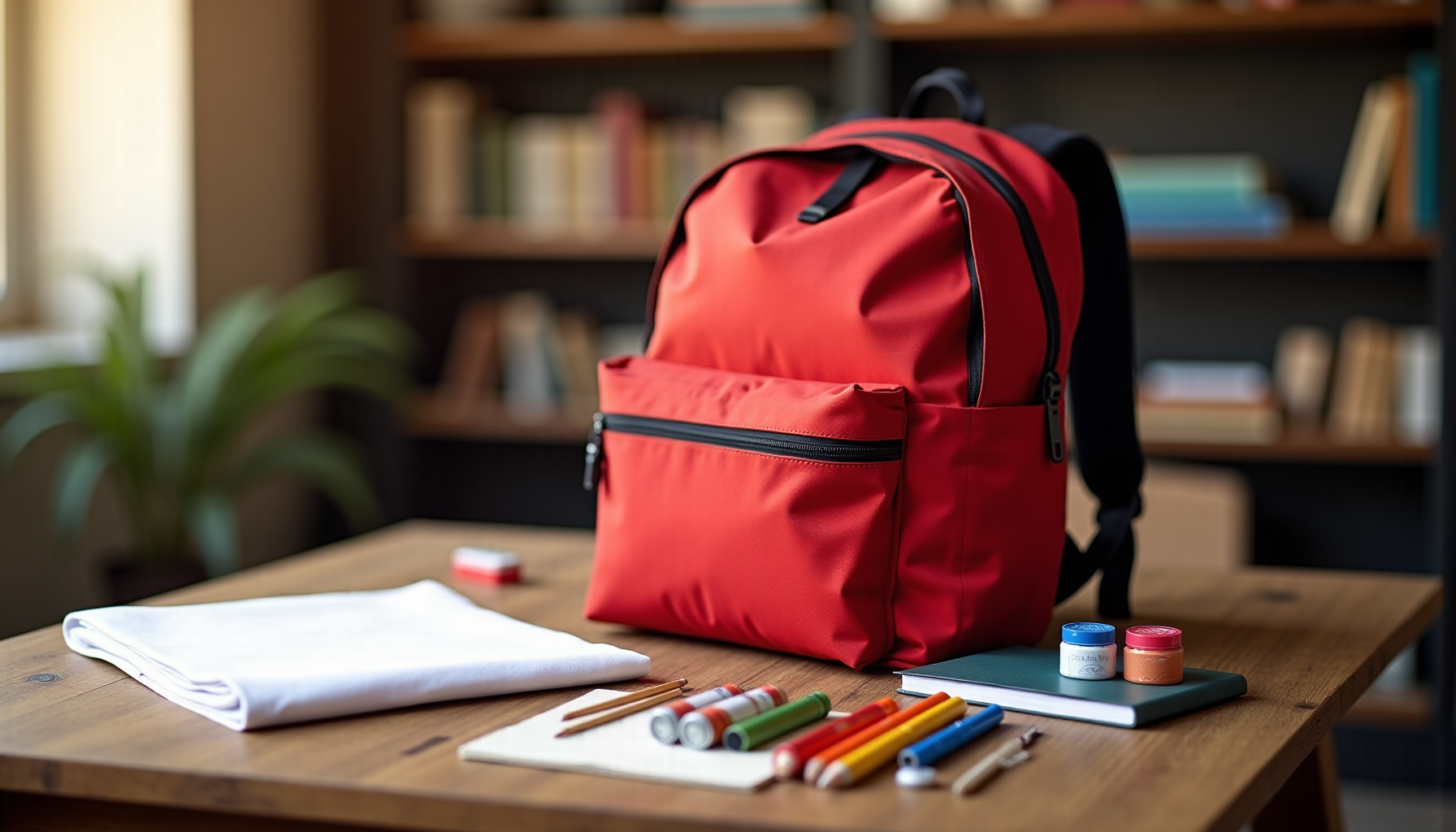 Illustration : les cours d'arts plastiques réclament parfois du matériel — checklist de la rentrée : les indispensables à glisser dans le cartable de votre enfant