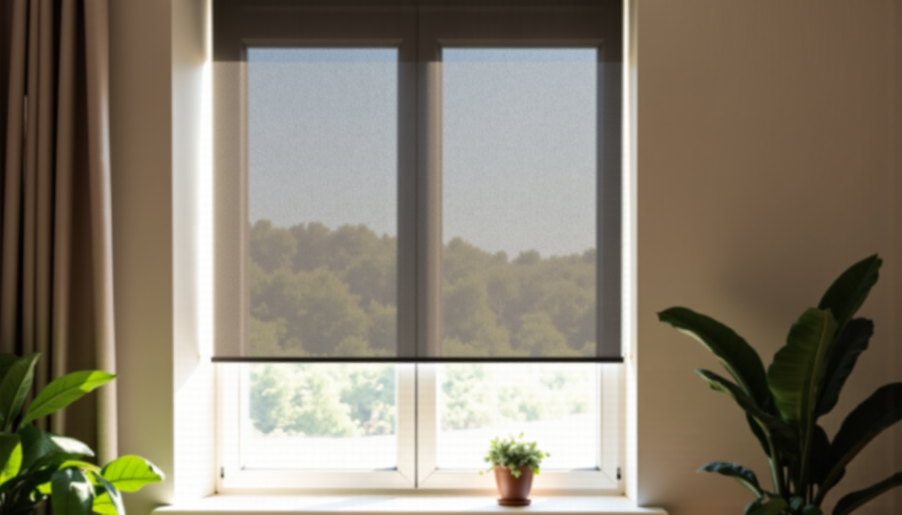 Illustration : au-del&agrave; de la couleur principale, les finitions jouent &mdash; options utiles sur un volet roulant sur mesure : domotique, moustiquaire, coloris