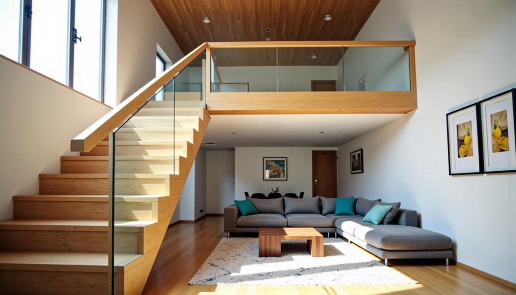 Illustration : les mezzanines créent littéralement un étage supplémentaire dans — optimiser vos espaces : solutions d'équipement immobilier