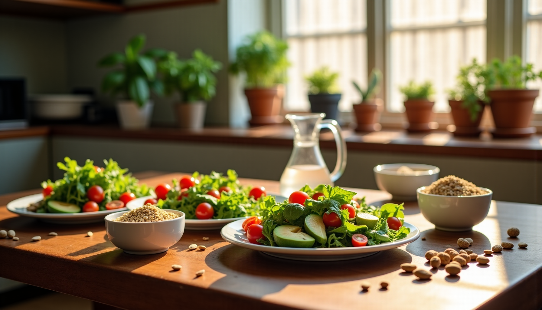 Illustration : les vitamines du groupe b, le magnésium, le — manger équilibré : l'essentiel pour une santé optimale