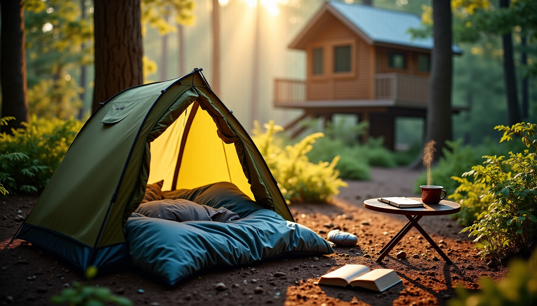 3 astuces pour allier confort chez soi et aventure ailleurs — programmez une nuit en bivouac dans une forêt