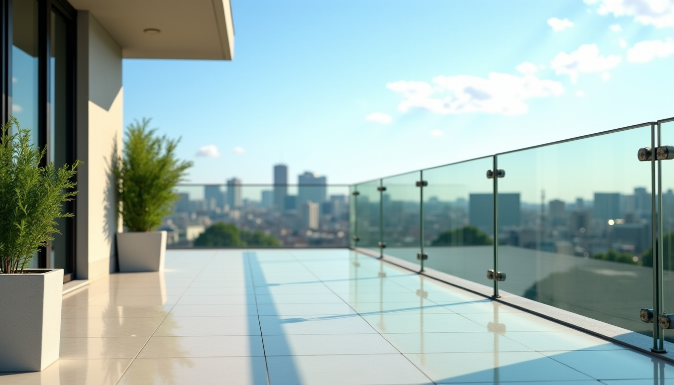 Illustration : demandez systématiquement plusieurs devis détaillés permettant de comparer — sublimez votre balcon avec des rampes en verre trempé haute performance