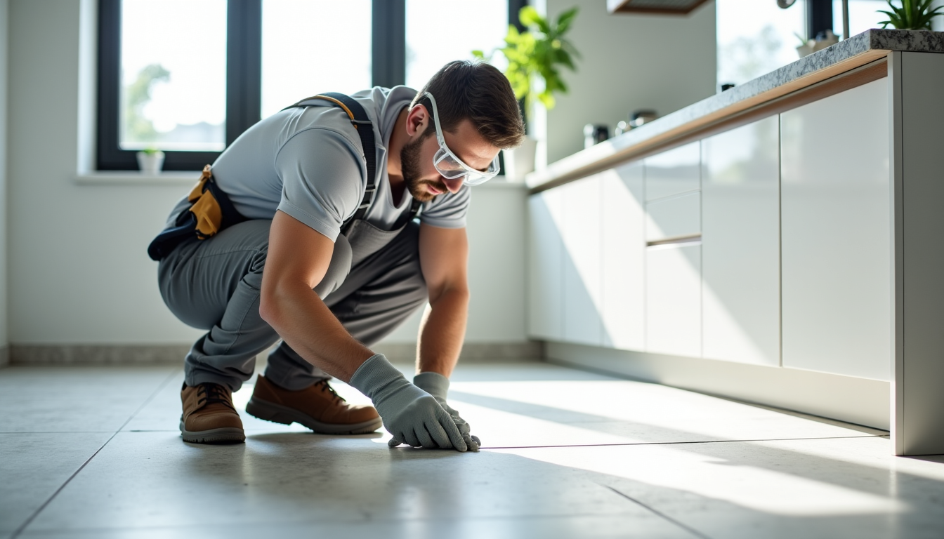 Illustration : les joints de carrelage doivent être traités avec — améliorer son habitat : conseils pratiques et travaux efficaces