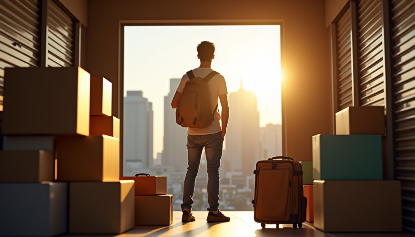entre deux apparts et un long voyage: le garde-meuble, le meilleur ami du grand voyageur — la question de l'assurance mérite une attention particulière.