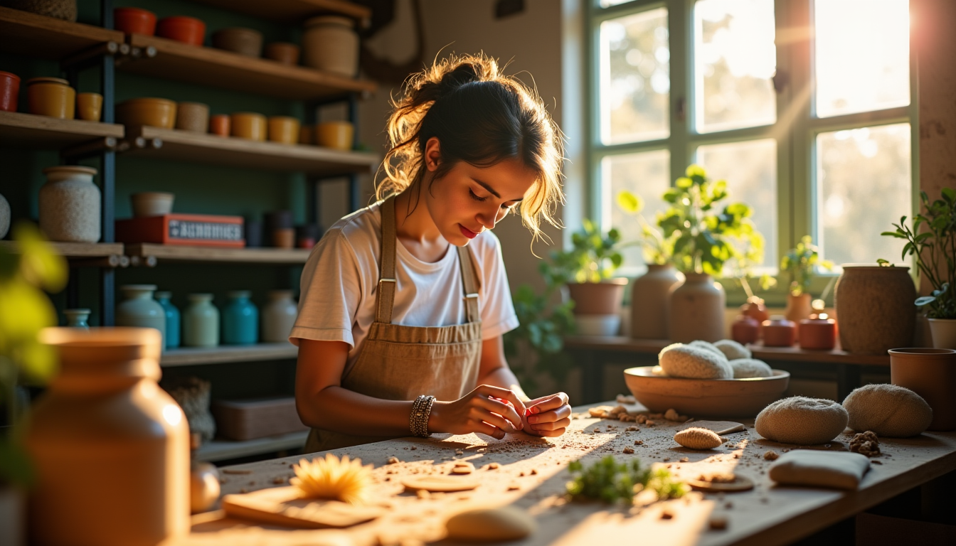 les créations artisanales sont-elles si prisées ? — cette logique d'achat réfléchi s'inscrit dans une démarche