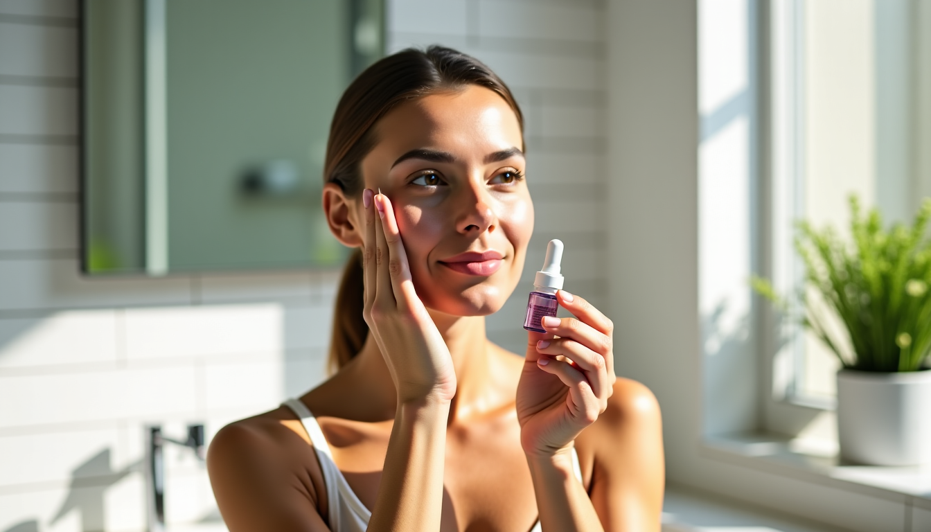 Illustration : intégrer des sérums à base de vitamine c, — secrets des femmes à la peau parfaite révélés