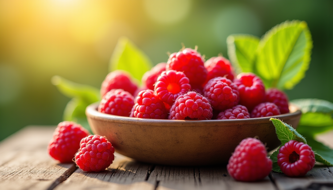 Illustration : les framboises apportent une quantité remarquable de fibres — ces aliments sont les plus sains au monde