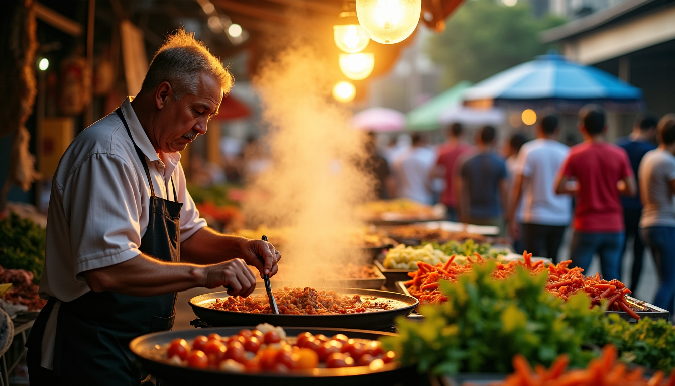 Illustration : la sauce qui lie l'ensemble mélange sauce de — 10 plats incontournables à goûter absolument une fois dans sa vie
