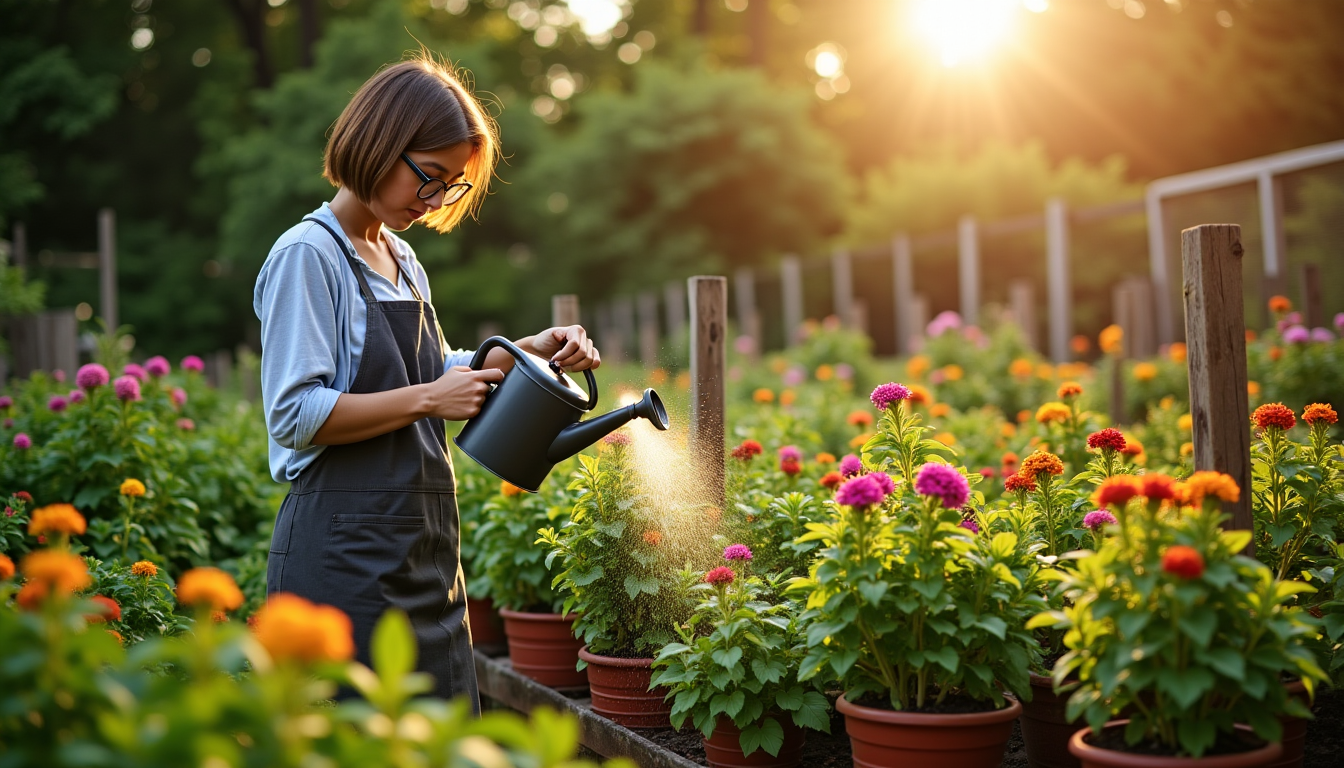 Illustration : estion de l'eau, particulièrement pour les grands végétaux — tes plantes meurent et comment les sauver rapidement